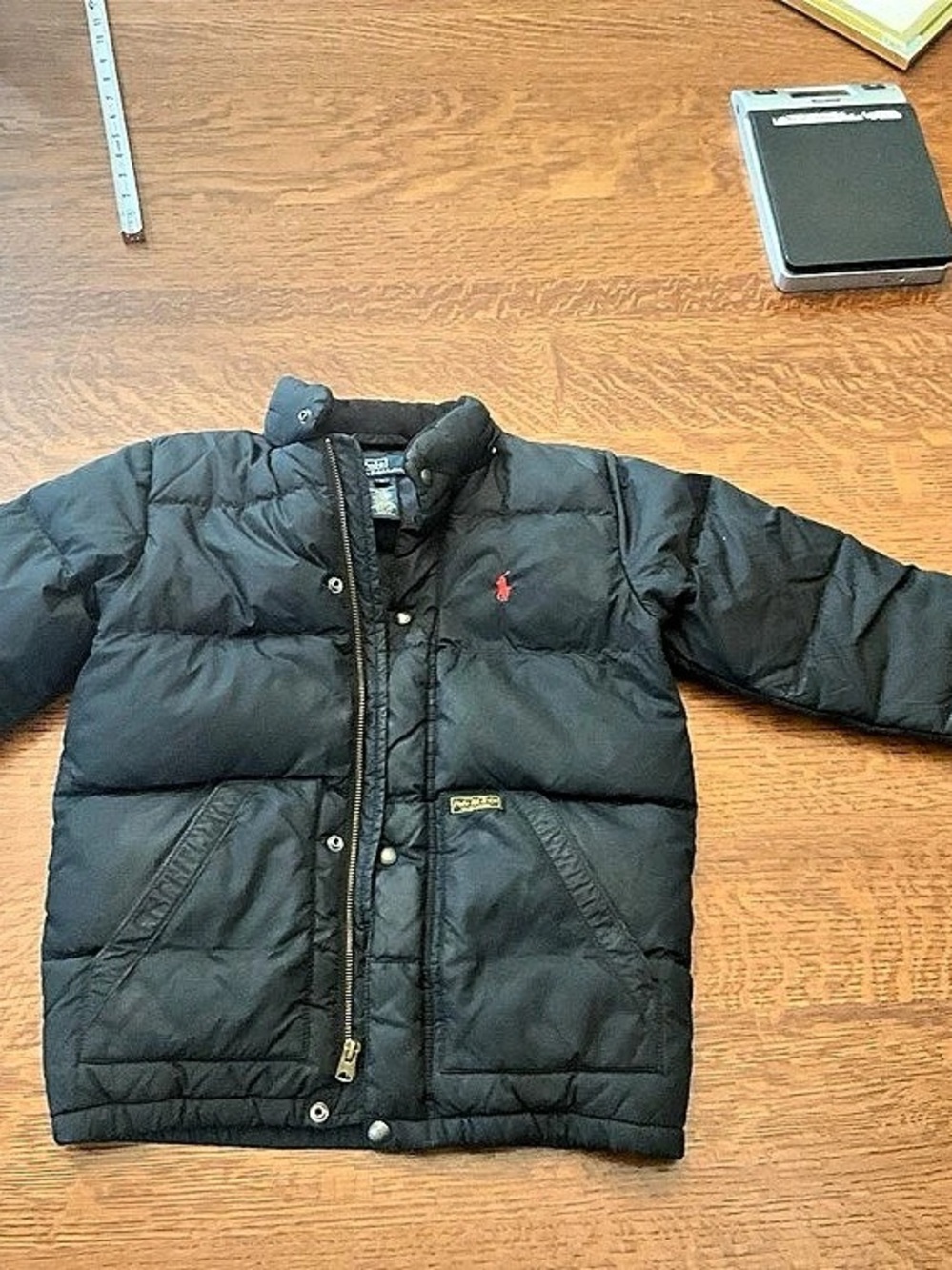 Polo Ralph Lauren puffer jacket Black Boys Size 7